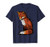 Artistic sketch of a Fox, ink splatter T-Shirt