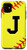 iPhone 11 Softball Letter J Initial Gift Ball Player Gift for Girls Case