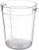 Carlisle 1076607 StorPlus Polycarbonate Round Food Storage Container, 8 Quart, Clear
