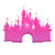 Bargain Max Decals Castle Silhouette Magic Window Laptop Car Sticker 5.5"