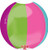 Anagram International Beach Ball Orbz Pack Balloon, 16", Multicolor