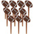 Amscan 409858 Football Molded Party Picks - 72 pieces