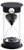SuLiao Sand Timer 1 Minute Hourglass- Unbreakable Colorful Sand Watch 1 Min, Small Black Sand Clock one Minute, Plastic Hour Glass Sandglass for Kids, Games, Classroom, Kitchen, Decor