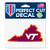 WinCraft Virginia Tech Hokies 4"x5" Perfect Cut State Decal