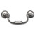 Hickory Hardware P3477-ST Manor House Cabinet Bail Pull, 3.5-Inch, Silver Stone