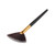 ZoePets1pcs Fan Shape Brush Loose Honey Blush Powder Brush