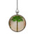 Gotham Decor Bamboo Palm Tree Ceiling Fan/Light Pull Pendant with Chain