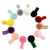 Lurrose 12Pcs Pom Pom Ball Hair Clips Fur Ball Hair Pins Christmas Barrettes Cute Alligator Hair CLips
