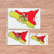 Sicily Island Sicilia Sicilian Map Flag Italian Italy Vinyl Decal Sticker - 3 Pack Reflective, 3 Inches, 4 Inches, 6 Inches - for Car Boat Laptop Cup Phone