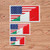 Italian American Merged Flag Italy America Vinyl Decal Sticker - 3 Pack Glossy, 3 Inches, 4 Inches, 6 Inches - for Car Boat Laptop Cup Italian American Merged Flag Italy America Vinyl Decal Sticker - 3 Pack Glossy, 3 Inches, 4 Inches, 6 Inches - for Car Boat Laptop Cup