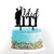 Black I did it 2019 Graduation Cake Topper-Congrats Grad Party Decorations Supplies-High School Graduation, College Graduate Cake Topper