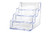 Marketing Holders 4 Pocket Business Card Organizer Display Stand 4 Tier Freestanding Gift Card Holder Desktop Qty 1