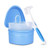 Y-Kelin Denture And Retainer Cleanning Set Denture Cleaning Case And Denture Brush -blue-