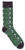 Harry Potter Slytherin Crest all over Pattern Argyle Men's Crew Socks