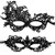 Masquerade Mask Women Luxury Phoenix Lace Masks for Venetian Mardi Gras Party Ball Prom