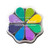 8 Color Finger Ink Stamp Pads, Rainbow Washable Craft Ink Pads Stamp Partner DIY Color, Small Rubber Ink Pad for Kids Painting, Card Making, Scrapbook -1008-