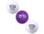 Team Golf NCAA TCU Horned Frogs Regulation Size Golf Balls, 3 Pack, Full Color Durable Team Imprint,Multicolor