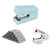 NUSIGN Mini Stapler, 20 Sheet Capacity, Office Desktop Stapler Blue, Includes 640 Standard Staples and A Staple Remover