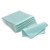 SEVENWELL 50pcs Jewelry Cleaning Cloth Mediumturquoise Polishing Cloth for Sterling Silver Gold Platinum Small Polish Cloth 8x8cm