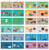 Creanoso Amazing Basic Receptive Language Learning Cards (60-Pack)  Mini Educational Information Cards Set  Unique Gift Set for Kids, Teens, Boys & Girls - Assorted Learning Educational Pack