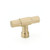Emtek Jasper Finger Pull, 2" Overall, Satin Brass
