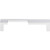 Top Knobs TK256 Modern Metro Series 5 inch Center Notched Handle Pull, Polished Chrome