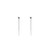 Threader Bead Tassel Drop Earrings for Women Girls S925 Sterling Silver 2mm Tiny Ball Long Chain Dangle Minimalism Ear Piercing Studs Jewelry Hypoallergenic Fashion Best Gifts -3.5mm Silver-