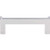 Top Knobs TK235PC Sanctuary II Collection 3-1/2 Inch Meadows Edge Square Pull, Polished Chrome