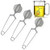 3 Packs Tea Filter , Snap Ball Tea Strainer for Loose Leaf Tea and Mulling Spices Stainless Steel Strainer Perfect Pincer Tea Ball Infuser Tong
