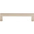 Top Knobs M1284 Asbury Collection 5-1/16" Square Bar Pull, Polished Nickel