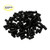 LGEGE 1/4" 50 Pcs black Screw Thread Protectors, Black