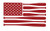 WickedGoodz Custom American Flag Baseball Bat Vinyl Decal - Sports Sticker, for Tumblers, Laptops, Car Windows - Coach Team Decal