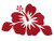 Custom Hibiscus Vinyl Decal - Flower Bumper Sticker, for Tumblers, Laptops, Car Windows - Personalized Beach Decal