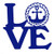 Custom Vinyl Love Nautical Anchor Sticker - Beach Love Decal, Sailing Bumper Sticker for Tumblers, Laptops, Car Windows