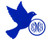 WickedGoodz Custom Peace Dove Monogram Decal - Personalized Initial Sticker, for Tumblers, Laptops, Car Windows