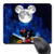 Rectangle Gaming Mouse Pad, Cute Mouse Pad with Mickey Minnie Mouse Moon Design Mousepad Mouse Mat with Non-Slip Rubber Base?9.5 x 8 inch?