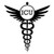 Custom ICU Nurse Vinyl Decal - Caduceus Nursing Bumper Sticker, for Tumblers, Laptops, Car Windows - Rn Cna Lpn Decal