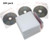 RICHEN CD/DVD/BluRay Sleeves,Double-Sided Refill Plastic Sleeve for CD and DVD Storage Binders,100 Pack -White-