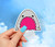 Shark Jaws Sticker - for Laptops, Water Bottles and Windows
