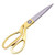 Professional Tailor Scissors 8 Inch Premium Tailor Scissors, Heavy Duty Scissors, Sharp Scissors, Fabric Shears, Heavy Duty Scissor, Sharp Scissors, Sewing Shears, Utility Scissors -GOLD-