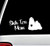 Shih Tzu Mom Decal Sticker for Car Window 8 Inch BG 359
