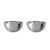 Ikea Stainless Steel Serving Bowl -2 Pack- 5" Blanda Blank