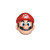 Disguise Men's Nintendo Super Mario Bros.Mario Adult Mask Costume Accessory, Red/White/Brown, One Size