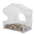 Perky-Pet 345 Window Bird Feeder  1/2 Lb Capacity