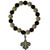 NFL Siskiyou Sports Womens New Orleans Saints Fan Bead Bracelet One Size Team Color