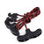 Archery World Crossbow Cocking Device Double Handle Crossbows Rope Cocker Aid Cocking String Tool -Red and Black Rope-