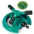 Garden Sprinkler, 360 Degree Automatic Rotating Lawn Sprinkler, Large Area Coverage, Yard Sprinklers for Plant Irrigation and Kids Playing