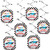 Big Dot of Happiness Lets Go Racing - Racecar - Baby Shower or Race Car Birthday Party Hanging Decorations - 6 Count