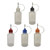 -30 Pack, 30ml, Multi Color Caps- Needle Bottle dropper bottle eliquid bottle liquid bottle squeeze bottle Steel Needle TIP Dropper Bottles