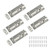 5 Set Door Security Slide Latch Lock, 3.8 Inch Barrel Bolt Latch Stainless Steel Sliding Door Latch with Screws Slide Door Bolt Lock for Home Yard